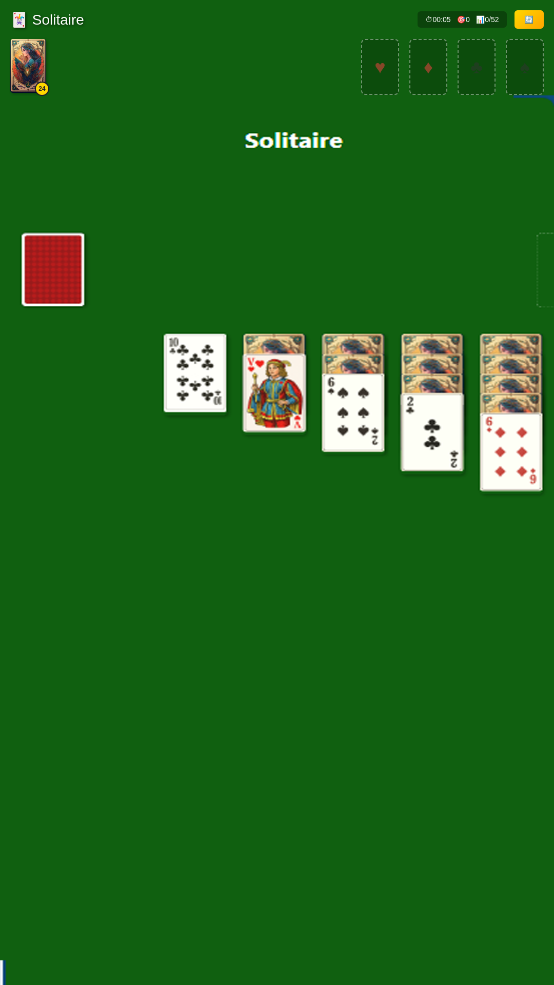 Jeu Solitaire